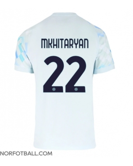 Billige Fotballdrakt Inter Milan Henrikh Mkhitaryan #22 Replika Bortedrakt 2025-26 Kortermet